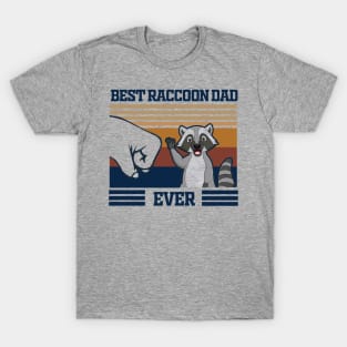 Best raccon dad T-Shirt